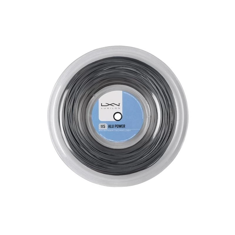 Luxilon Tennissaite Alu Power 1.15 Silber 220m Rolle 3 Luxilon Tennissaite Alu Power 1.15 Silber 220m Rolle