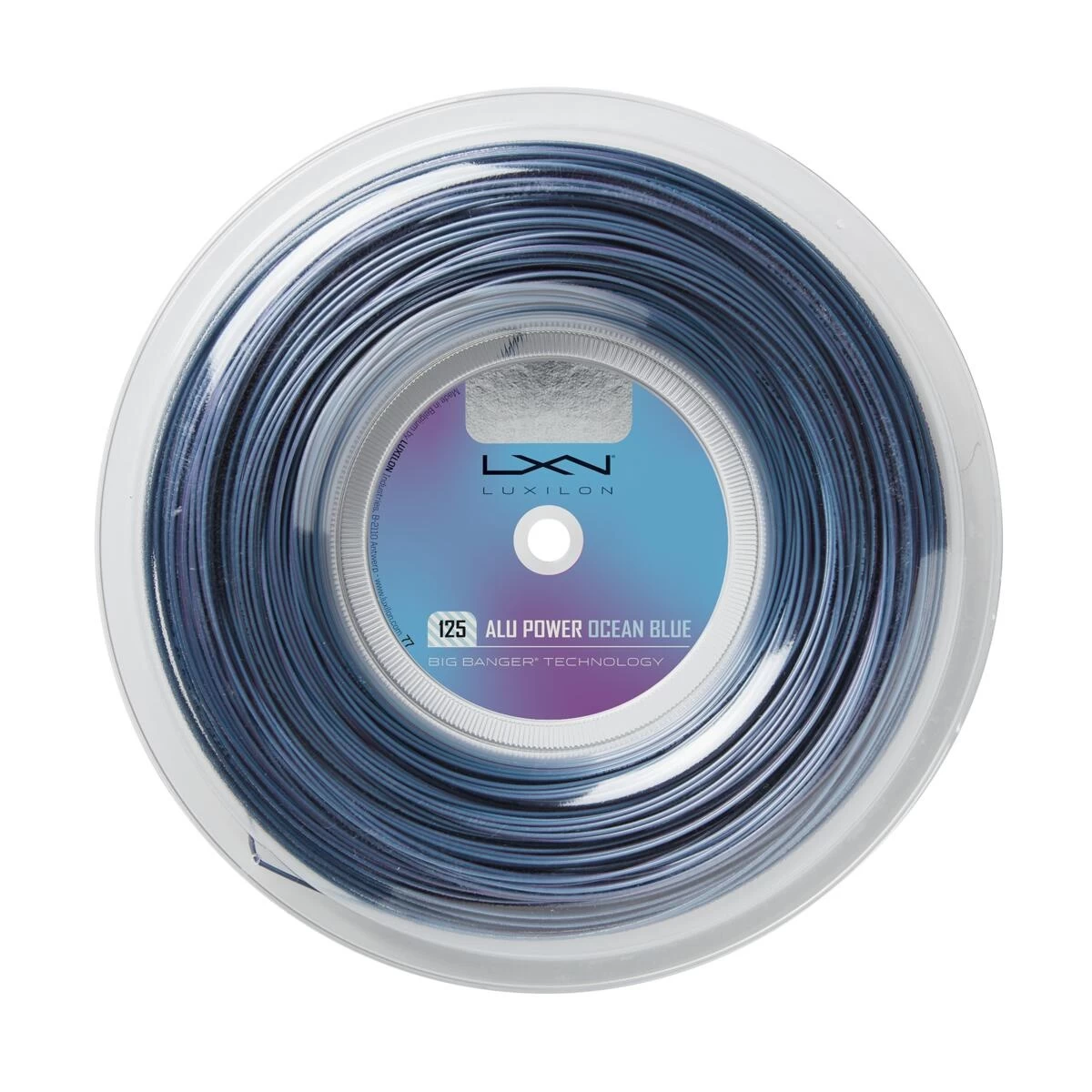 Luxilon Tennissaite Alu Power 1.25 (Haltbarkeit+Power) Ozeanblau 220m Rolle 3 Luxilon Tennissaite Alu Power 1.25 (Haltbarkeit+Power) Ozeanblau 220m Rolle