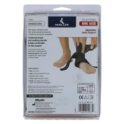 Mueller Fussgelenkschutz Basic Schwarz - Universalgröße - 7 Mueller Fussgelenkschutz Basic Schwarz - Universalgröße - -Sportausrüstung MUELLER 42037 FUSSGELENK BASIC 3 1200x1200 1