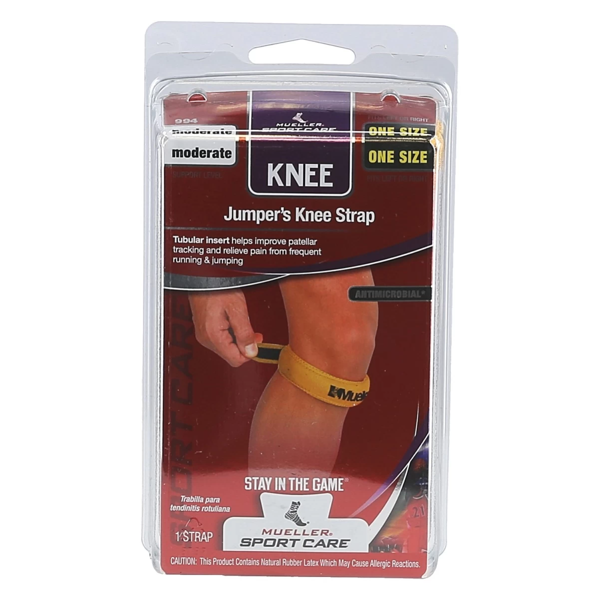 Mueller Kniegurt/Jumper's Knee Strap Gelb 3 Mueller Kniegurt/Jumper's Knee Strap Gelb
