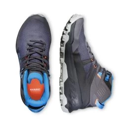 Mammut Trail-Laufschuhe Sertig II Mid GTX (Multifunktion, Wasserdicht) Titanumgrau/blau Damen -Sportausrüstung Mammut Laufschuhe Sertig II Mid GTX 3030 04840 00691 2 694x694 1