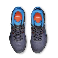 Mammut Trail-Laufschuhe Sertig II Mid GTX (Multifunktion, Wasserdicht) Titanumgrau/blau Damen -Sportausrüstung Mammut Laufschuhe Sertig II Mid GTX 3030 04840 00691 4 694x694 1