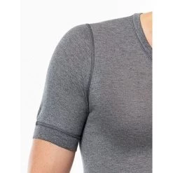Medima Unterwäsche Tshirt V-Ausschnitt (Kaschmir/Seide) Kurzarm Grau Herren (Gr. M-L) -Sportausrüstung Medima Unterwaesche Tshirt V 2697 0 740 1 595x595 1