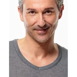 Medima Unterwäsche Tshirt V-Ausschnitt (Kaschmir/Seide) Kurzarm Grau Herren (Gr. M-L) -Sportausrüstung Medima Unterwaesche Tshirt V 2697 0 740 2 595x595 1