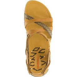 Merrell Sandale Terran Lattice II Leder/Mesh Atmungsaktiv Gelb Damen -Sportausrüstung Merrell J001052 S20 Terran Lattice201 1198x1198 1