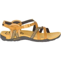 Merrell Sandale Terran Lattice II Leder/Mesh Atmungsaktiv Gelb Damen -Sportausrüstung Merrell J001052 S20 Terran Lattice202 1200x1200 1