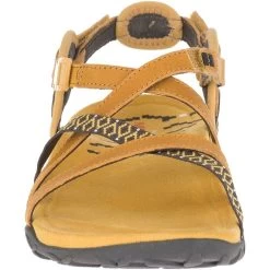Merrell Sandale Terran Lattice II Leder/Mesh Atmungsaktiv Gelb Damen -Sportausrüstung Merrell J001052 S20 Terran Lattice204 662x662 1