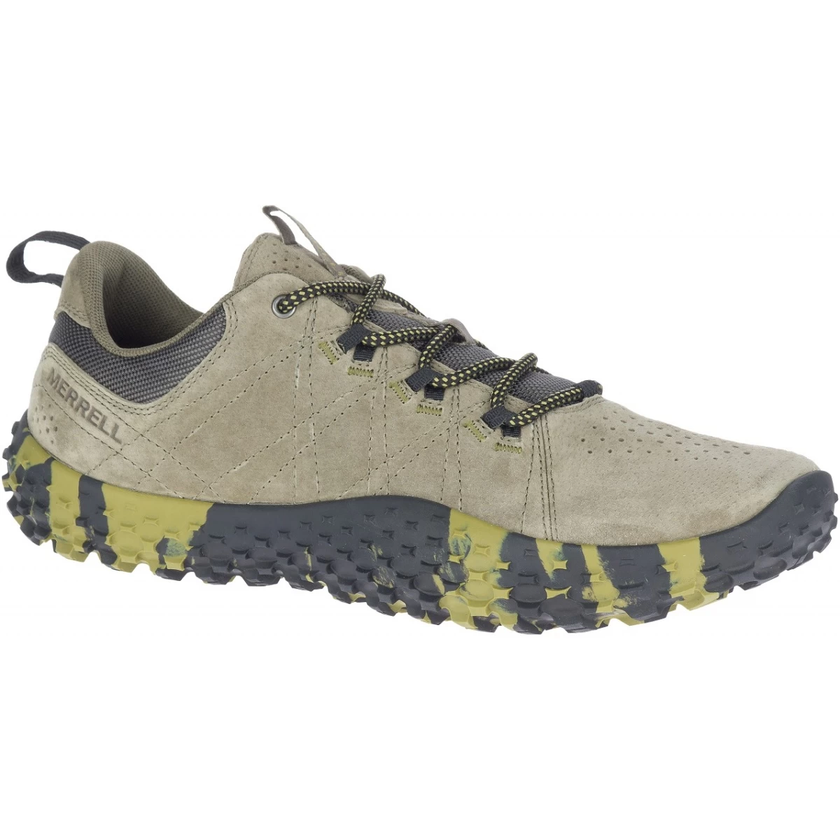 Merrell Minimal-Laufschuhe Wrapt Olivegrün Herren 3 Merrell Minimal-Laufschuhe Wrapt Olivegrün Herren