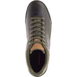 Merrell Burnt Rocked Leder Olive Sneaker Herren -Sportausrüstung Merrell J97277 Merrell Burnt Rocked Leder201 1200x1200 1