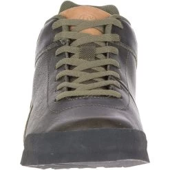 Merrell Burnt Rocked Leder Olive Sneaker Herren -Sportausrüstung Merrell J97277 Merrell Burnt Rocked Leder204 681x681 1