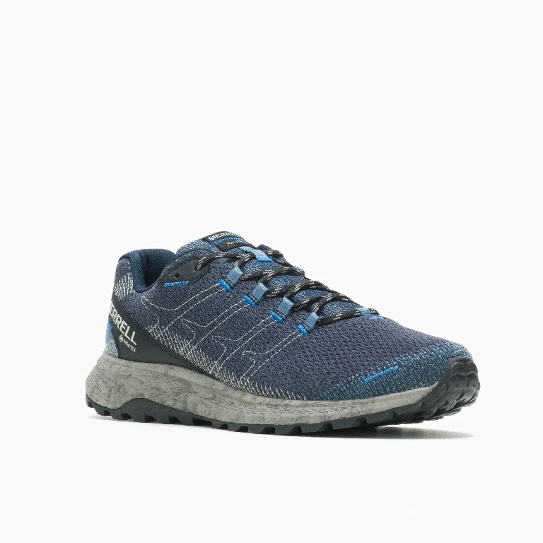 Merrell Trail-Laufschuhe Fly Strike GTX (atmungsaktiv, Wasserdicht) Navyblau Herren 3 Merrell Trail-Laufschuhe Fly Strike GTX (atmungsaktiv, Wasserdicht) Navyblau Herren