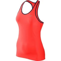 Nike Tennis-Tank Shaping Long Rot Damen