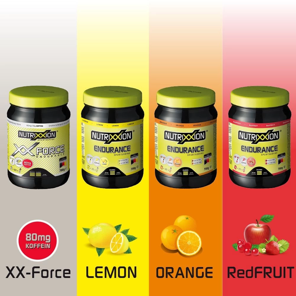 NUTRIXXION Endurance Drink - Für Den Ausdauersport & Teamsport Entwickelt - XX-Force (80mg Koffein) 700g Dose 5 NUTRIXXION Endurance Drink - Für Den Ausdauersport & Teamsport Entwickelt - XX-Force (80mg Koffein) 700g Dose – Bild 3