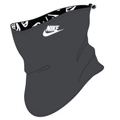 Nike Multifunktionstuch (Halswärmer) Neckwarmer 2.0 Reversible Anthrazitgrau/schwarz - 1 Stück