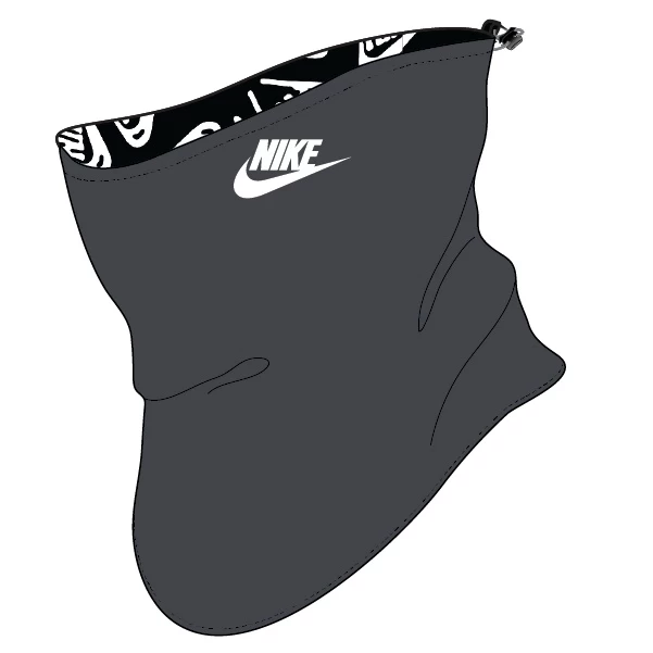 Nike Multifunktionstuch (Halswärmer) Neckwarmer 2.0 Reversible Anthrazitgrau/schwarz - 1 Stück 3 Nike Multifunktionstuch (Halswärmer) Neckwarmer 2.0 Reversible Anthrazitgrau/schwarz - 1 Stück