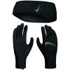 Nike Essential Stirnband + Handschuhe Set Schwarz