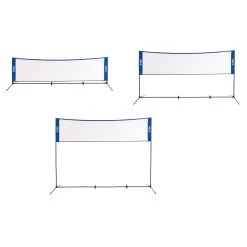 Nils Camp Multifunktionales Netz 3in1 NT7111 (Badminton/Tennis/Volleyball) Blau