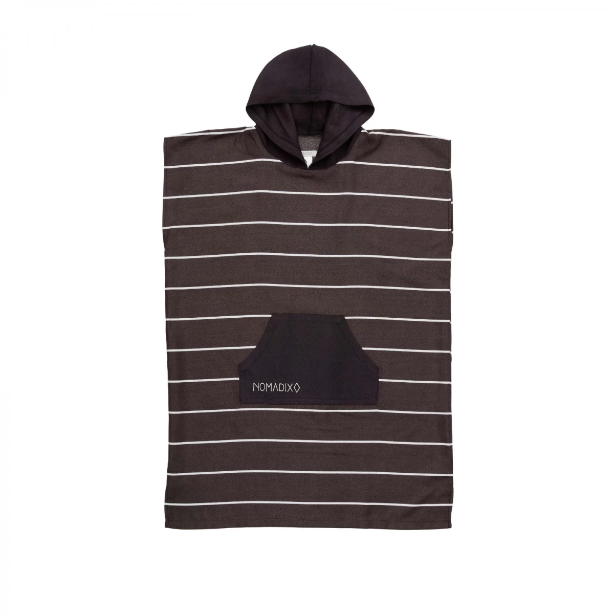 Nomadix Poncho Pinner Black Mit Kapuze (weich, Schnelltrocknend, Kein Haften Von Sand/ Tierhaaren) Schwarz 180x80cm 3 Nomadix Poncho Pinner Black Mit Kapuze (weich, Schnelltrocknend, Kein Haften Von Sand/ Tierhaaren) Schwarz 180x80cm