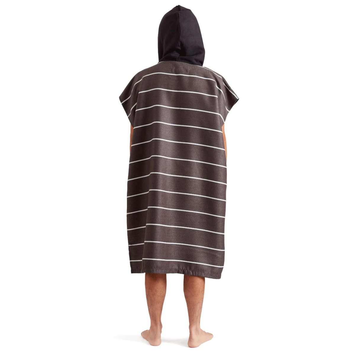 Nomadix Poncho Pinner Black Mit Kapuze (weich, Schnelltrocknend, Kein Haften Von Sand/ Tierhaaren) Schwarz 180x80cm 7 Nomadix Poncho Pinner Black Mit Kapuze (weich, Schnelltrocknend, Kein Haften Von Sand/ Tierhaaren) Schwarz 180x80cm – Bild 5