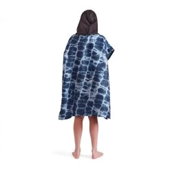 Nomadix Poncho Aqua Mit Kapuze (weich, Schnelltrocknend, Kein Haften Von Sand/ Tierhaaren) Blau 89x79cm Kinder -Sportausrüstung Nomadix KCP AGUA 101 Ponch202 1200x1200 1