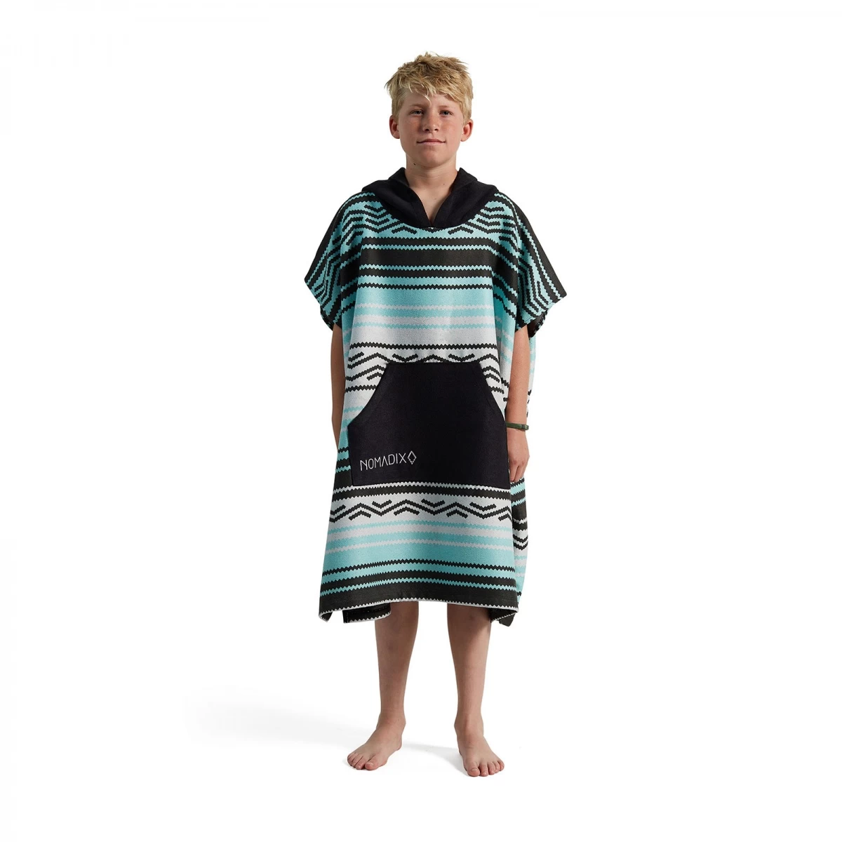 Nomadix Poncho Baja Mit Kapuze (weich, Schnelltrocknend, Kein Haften Von Sand/ Tierhaaren) Blau 89x79cm Kinder 3 Nomadix Poncho Baja Mit Kapuze (weich, Schnelltrocknend, Kein Haften Von Sand/ Tierhaaren) Blau 89x79cm Kinder