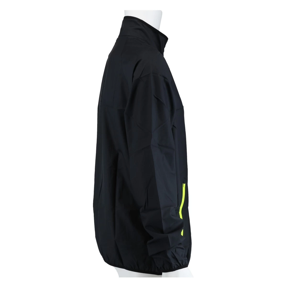 Odlo Laufjacke Essentials Light (leicht, Winddicht, Wasserabweisend) Schwarz/gelb Herren 5 Odlo Laufjacke Essentials Light (leicht, Winddicht, Wasserabweisend) Schwarz/gelb Herren – Bild 3