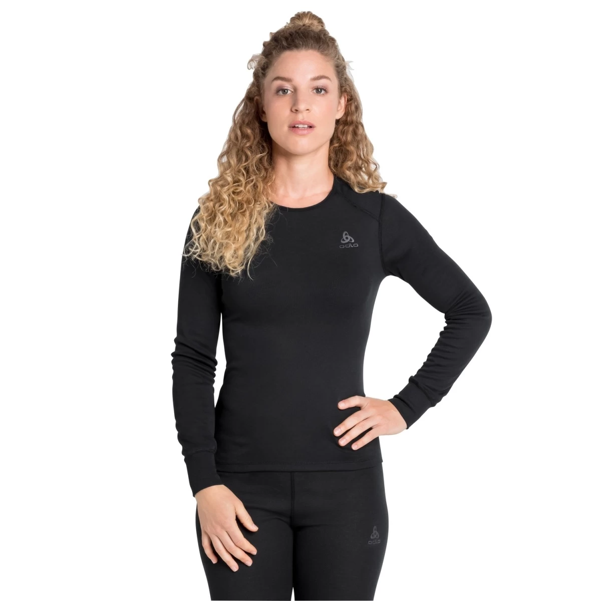Odlo Langarmshirt Active Warm Eco (warm, Weich, Innenseite Angeraut) Unterwäsche Schwarz Damen 3 Odlo Langarmshirt Active Warm Eco (warm, Weich, Innenseite Angeraut) Unterwäsche Schwarz Damen