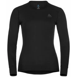Odlo Langarmshirt Active Warm Eco (warm, Weich, Innenseite Angeraut) Unterwäsche Schwarz Damen 9 Odlo Langarmshirt Active Warm Eco (warm, Weich, Innenseite Angeraut) Unterwäsche Schwarz Damen -Sportausrüstung Odlo 159101 15000 Crew Langarmshirt Active Warm 2 1200x1200 1