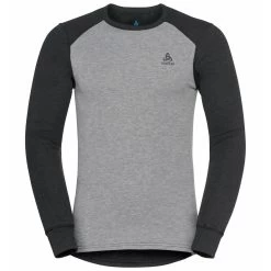 Odlo Langarmshirt + Hose Active Warm Eco (warm, Hervorragendes Feuchtigkeitsmanagement) Unterwäsche Dunkelgrau Herren -Sportausrüstung Odlo 196702 10793 Active Warm Set 3 1200x1200 1