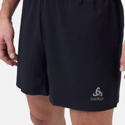 Odlo Sport-Laufhose Zeroweight 5 Inch (Ultraleichte) Schwarz Herren -Sportausrüstung Odlo 322942 15000 Short Zeroweight Hose202 1200x1200 1