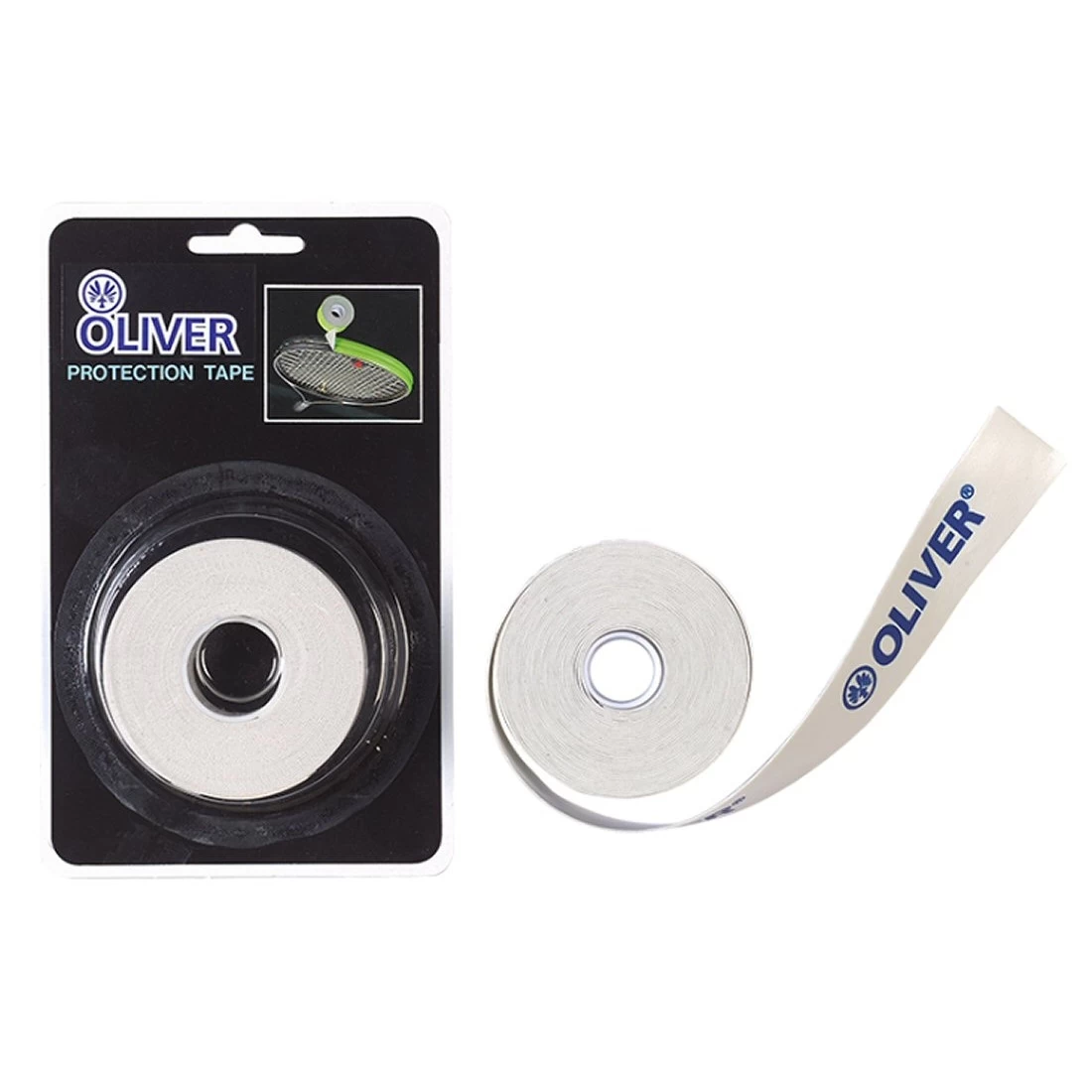 Oliver Kopfschutzband Squash-Schlägerrahmen Weiss 4,5m Rolle 3 Oliver Kopfschutzband Squash-Schlägerrahmen Weiss 4,5m Rolle