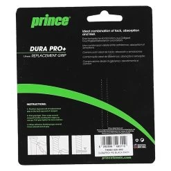 Prince Basisband Dura Pro+ 1.9mm (Griffigkeit+Schweissabsorbtion) Schwarz - 1 Stück -Sportausrüstung PRINCE DURA pro PLUS schwarz 2 1200x1200 1