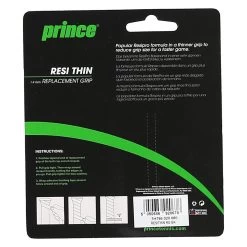 Prince Basisband Resi Thin 1.5mm (dünn, Griffig) Schwarz - 1 Stück 7 Prince Basisband Resi Thin 1.5mm (dünn, Griffig) Schwarz - 1 Stück -Sportausrüstung PRINCE RESI THIN SCHWARZ 2 1200x1200 1