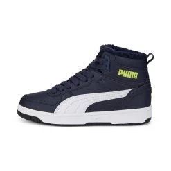 Puma Winterschuhe Rebound Joy Fur Gefüttert Dunkelblau Kinder 10 Puma Winterschuhe Rebound Joy Fur Gefüttert Dunkelblau Kinder -Sportausrüstung PUMA 375477 07 Rebound Joy Fur Schuh202 1024x1024 1