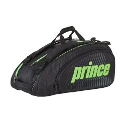 Prince Racketbag (Schlägertasche) Tour Slam Schwarz/grün 12er -Sportausrüstung Prince 6P891302 Tour Slam 12 Racketbag205 1149x1149 1