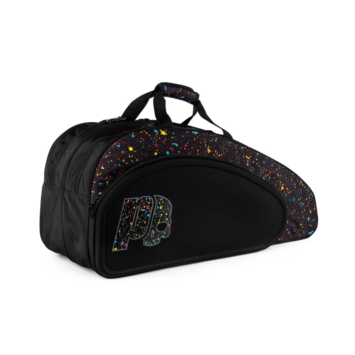 Prince Tennis-Racketbag By Hydrogen Spark Comp 2 (Schlägertasche, 2 Hauptfächer) Schwarz 6er 5 Prince Tennis-Racketbag By Hydrogen Spark Comp 2 (Schlägertasche, 2 Hauptfächer) Schwarz 6er – Bild 3