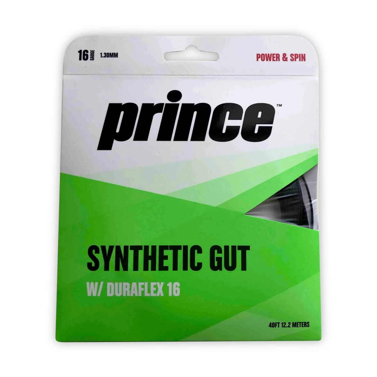 Prince Tennissaite Synthetic Gut Duraflex (Allround+Haltbarkeit) Schwarz 12m Set 3 Prince Tennissaite Synthetic Gut Duraflex (Allround+Haltbarkeit) Schwarz 12m Set