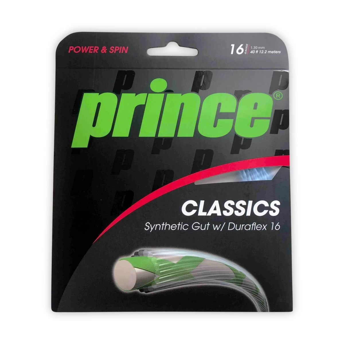 Prince Tennissaite Synthetic Gut Duraflex (Allround+Haltbarkeit) Blau 12m Set 3 Prince Tennissaite Synthetic Gut Duraflex (Allround+Haltbarkeit) Blau 12m Set