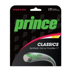 Prince Tennissaite Synthetic Gut Duraflex (Allround+Haltbarkeit) Gelb 12m Set