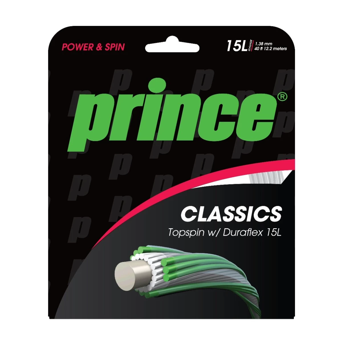 Prince Tennissaite Synthetic Gut Duraflex (Allround+Haltbarkeit) Weiss 12m Set 3 Prince Tennissaite Synthetic Gut Duraflex (Allround+Haltbarkeit) Weiss 12m Set