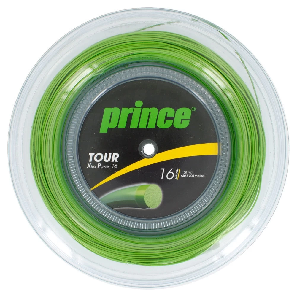 Prince Tennissaite Tour XP (Haltbarkeit+Power) Grün 200m Rolle 3 Prince Tennissaite Tour XP (Haltbarkeit+Power) Grün 200m Rolle