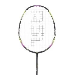 RSL Badmintonschläger Nova 05 (ausgewogen, Flexibel) Schwarz/gelb/violett - Besaitet - -Sportausrüstung RSL Nova05 Badmintonschlaeger 2 1200x1200 1