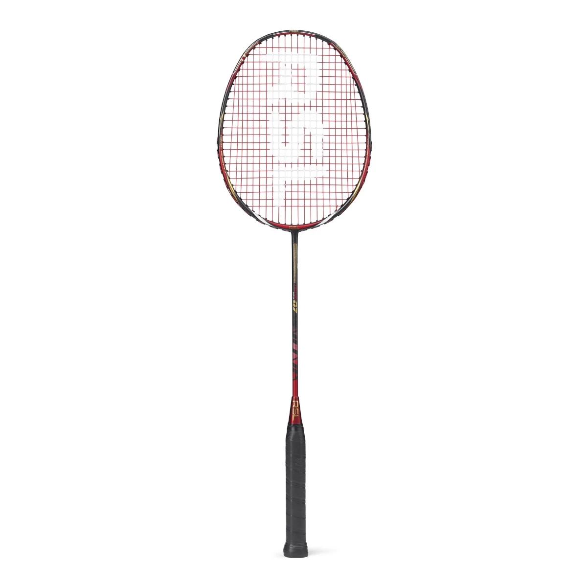 RSL Badmintonschläger Nova 07 (ausgewogen, Mittel) Schwarz/rot - Besaitet - 3 RSL Badmintonschläger Nova 07 (ausgewogen, Mittel) Schwarz/rot - Besaitet -