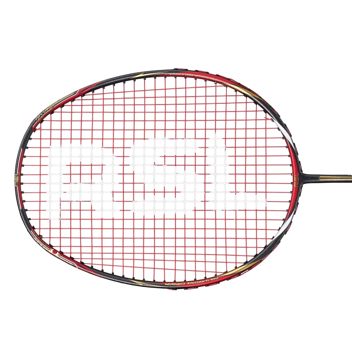 RSL Badmintonschläger Nova 07 (ausgewogen, Mittel) Schwarz/rot - Besaitet - 4 RSL Badmintonschläger Nova 07 (ausgewogen, Mittel) Schwarz/rot - Besaitet - – Bild 2