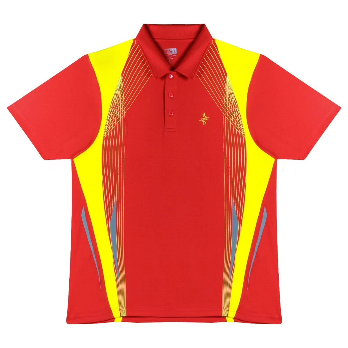 RSL Polo Rot Herren 3 RSL Polo Rot Herren