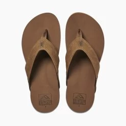 Reef Zehensandalen Newport Bronze Braun Herren