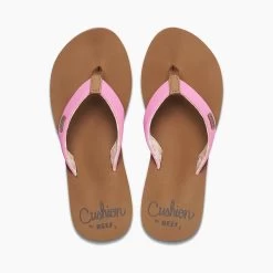 Reef Zehensandalen Cushion Sands Malibu Braun/pink Damen