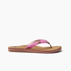 Reef Zehensandalen Cushion Sands Malibu Braun/pink Damen -Sportausrüstung Reef CJ0183 Cushion Sands Sandale 2 1200x1200 1