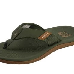 Reef Zehensandalen Santa Ana Olivegrün Herren -Sportausrüstung Reef CJ0380 Santa Ana Sandale201 1200x1200 1
