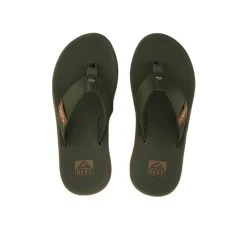 Reef Zehensandalen Santa Ana Olivegrün Herren